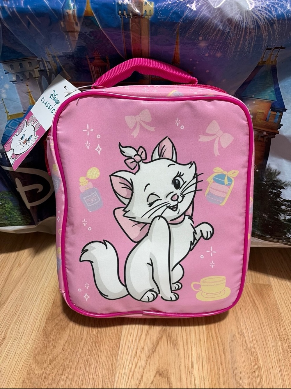 Disney Aristocats Marie the Cat Insulated Lunch Bag New with Tags